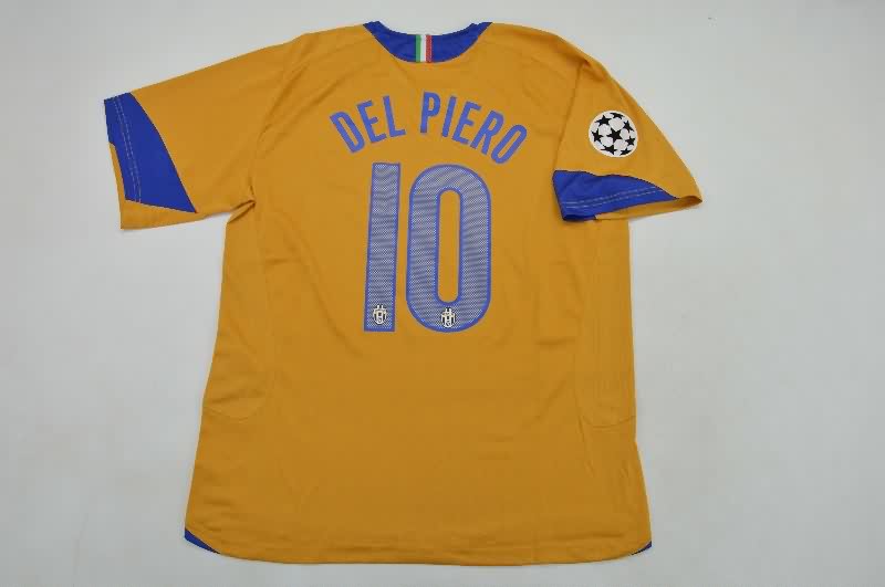 Juventus Soccer Jersey Away Retro Replica 2005/06