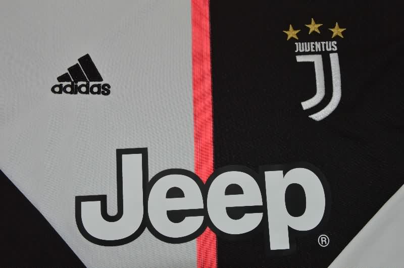 Juventus Soccer Jersey Home Long Sleeve Retro Replica 2019/20