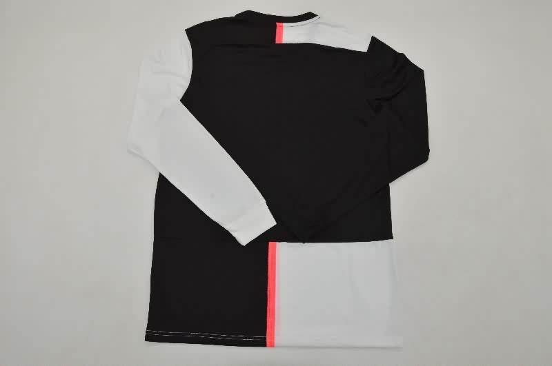 Juventus Soccer Jersey Home Long Sleeve Retro Replica 2019/20