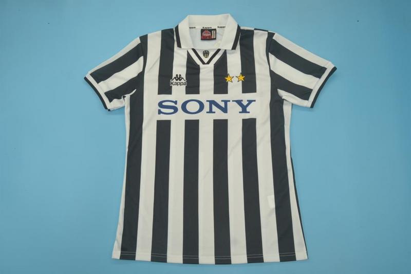 Juventus Soccer Jersey Home Retro Replica 1996/97