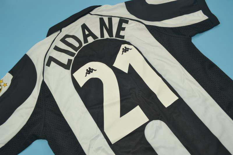 Juventus Soccer Jersey Home Retro Replica 1997/98