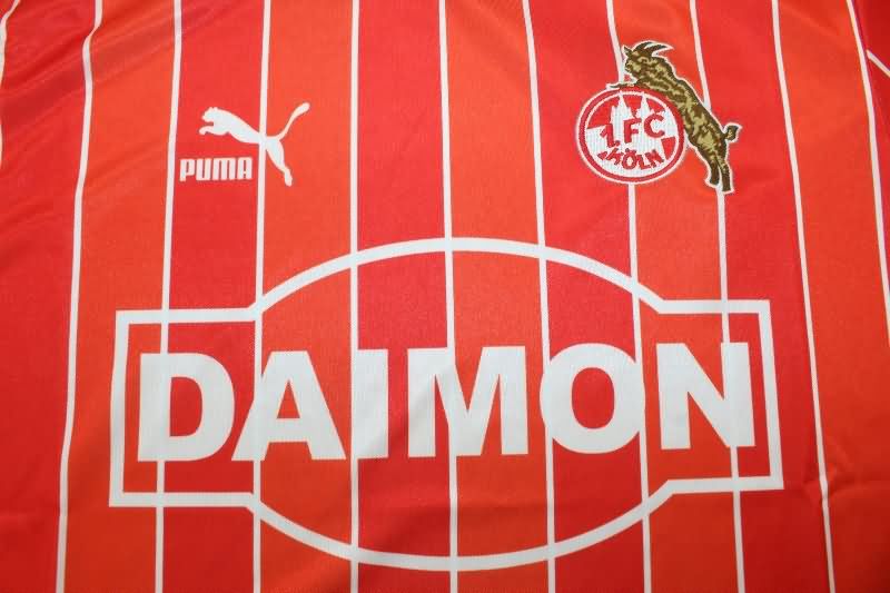 Koln Soccer Jersey Away Retro Replica 1985/86