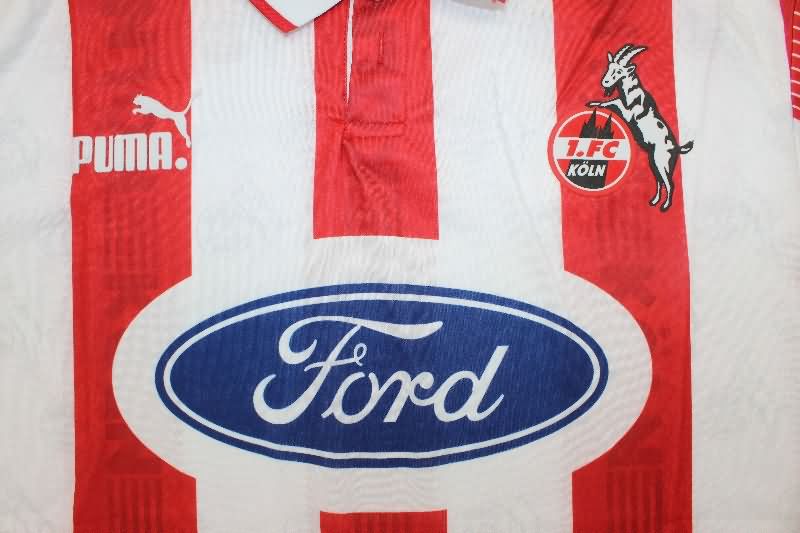 AAA Quality Koln 1995/96 Home Retro Soccer Jersey