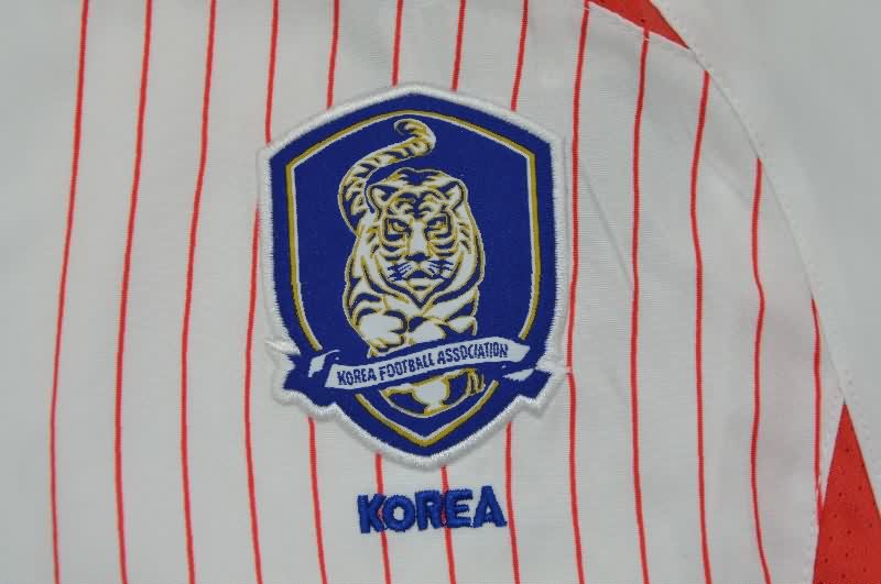 AAA Quality Korea 2002 Away Long Sleeve Retro Soccer Jersey