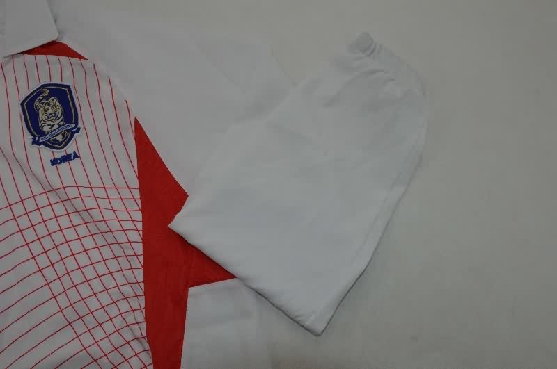 AAA Quality Korea 2002 Away Long Sleeve Retro Soccer Jersey