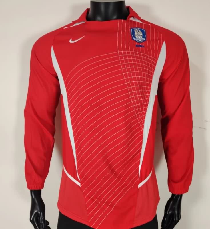 AAA Quality Korea 2002 Home Long Sleeve Retro Soccer Jersey