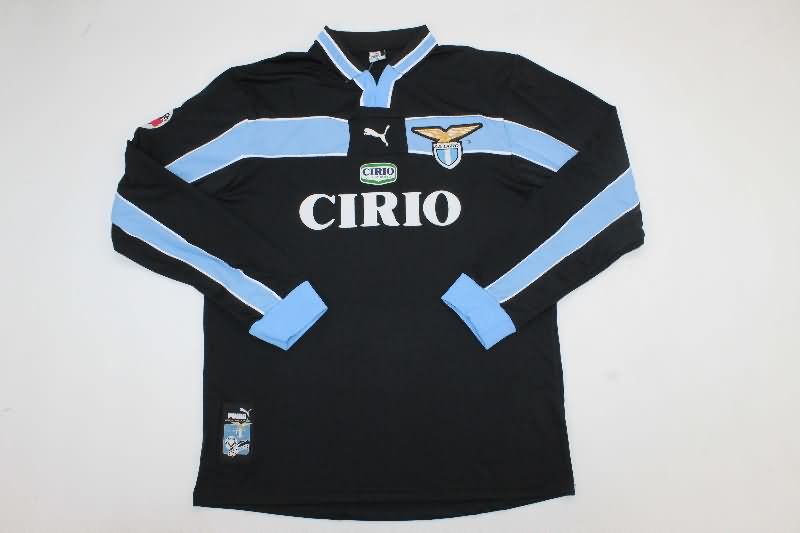 AAA Quality Lazio 1998/00 Away Long Sleeve Retro Soccer Jersey