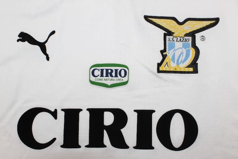 Lazio Soccer Jersey Away Long Sleeve Retro Replica 1999/00