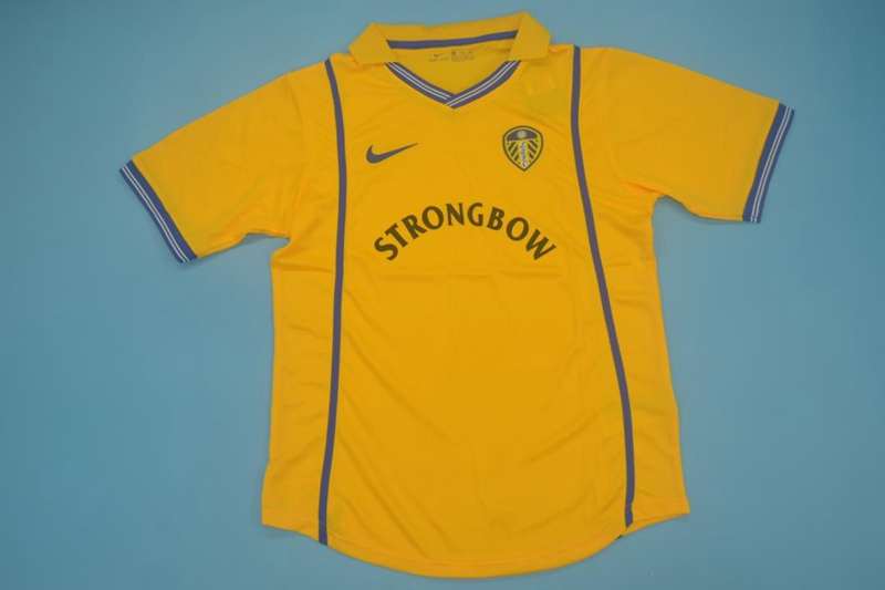 Leeds United Soccer Jersey Away Retro Replica 2000/01 Leeds United Soccer Jersey Away Retro Replica 2000/01
