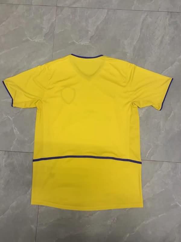 Leeds United Soccer Jersey Third Retro Replica 2002/03