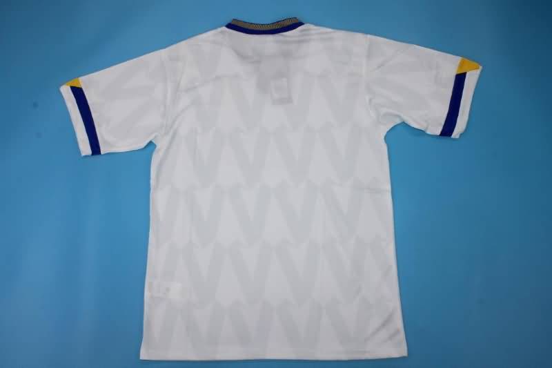 Leeds United Soccer Jersey Home Retro Replica 1991/92