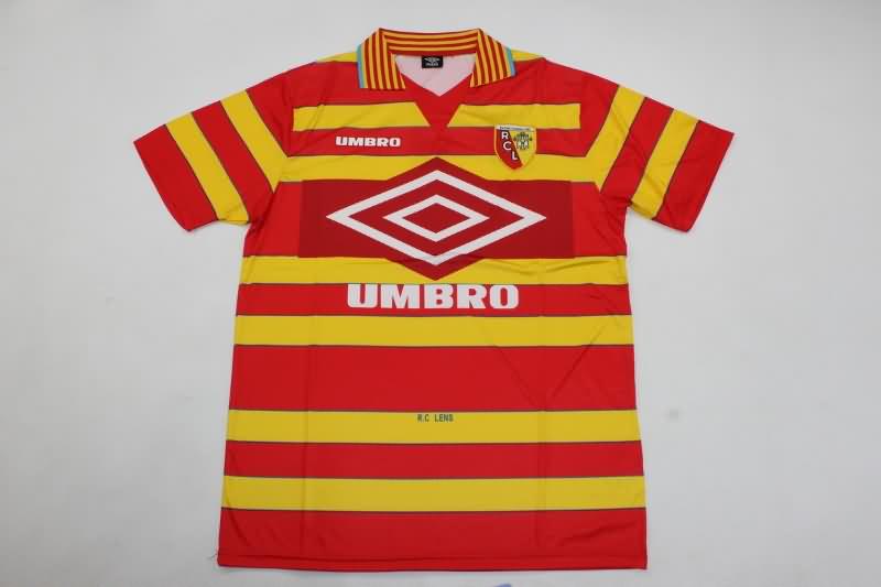Lens Soccer Jersey Home Retro Replica 1997/98