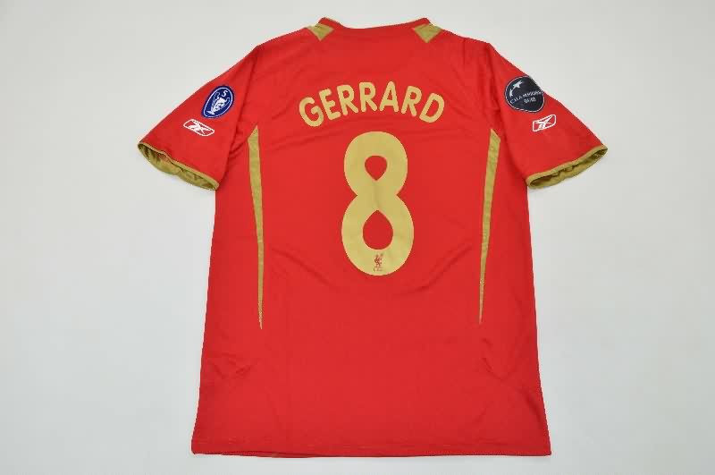Liverpool Soccer Jersey Home Retro Replica 2005/06