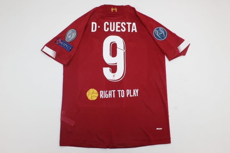 Liverpool Soccer Jersey Home Retro Replica 2019/20