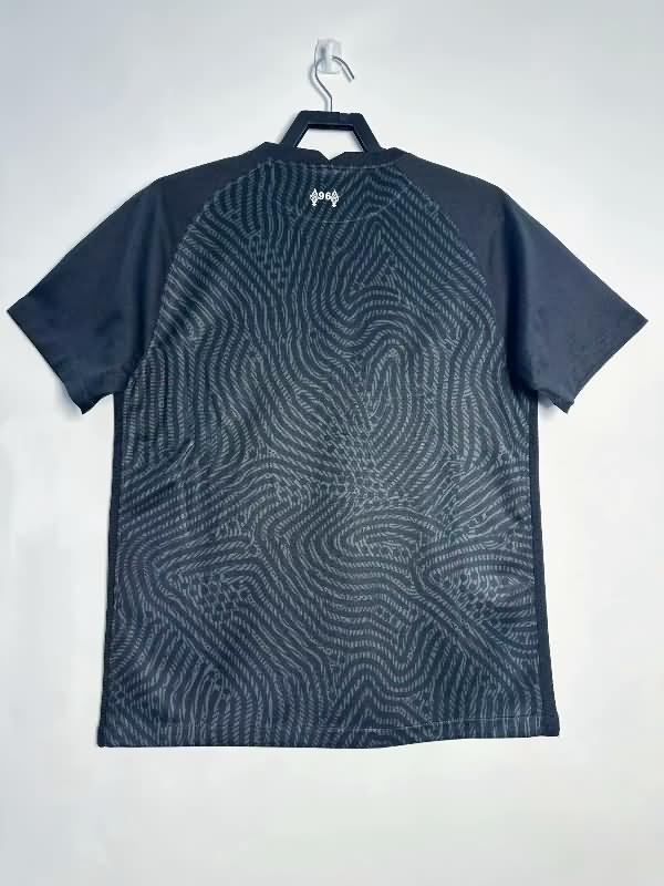 Liverpool Soccer Jersey Goalkeeper Black Retro Replica 2020/21