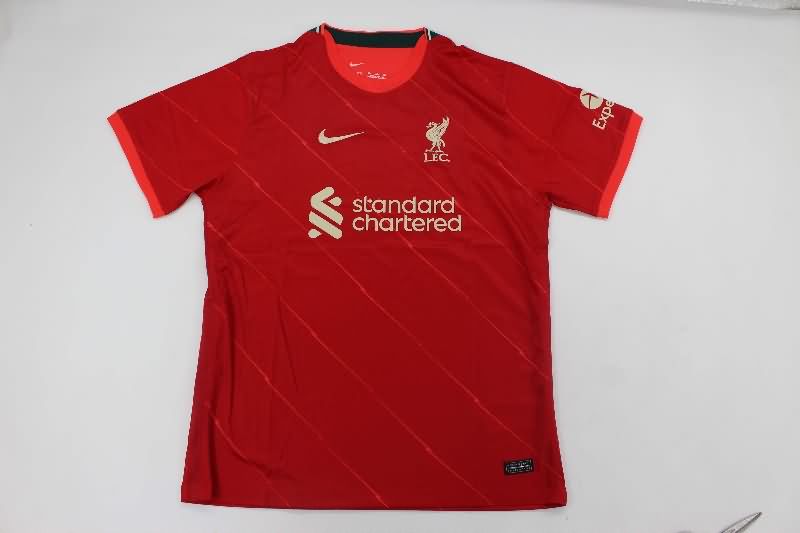 Liverpool Soccer Jersey Home Retro Replica 2021/22