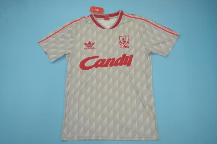 Liverpool Soccer Jersey Away Retro Replica 1989/91 Liverpool Soccer Jersey Away Retro Replica 1989/91