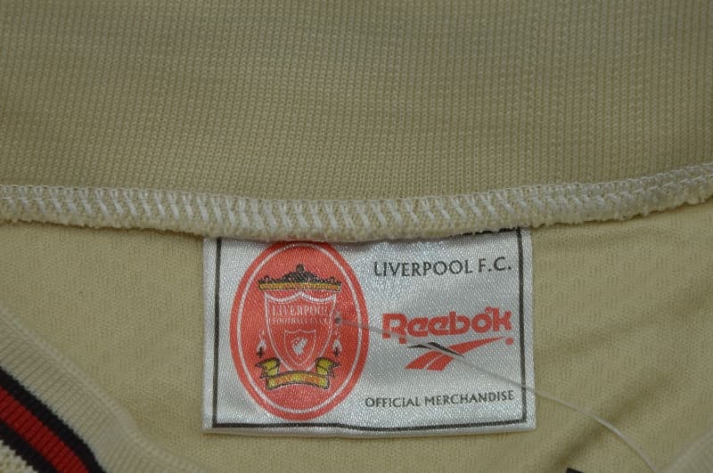 Liverpool Soccer Jersey Away Long Sleeve Retro Replica 1996/97