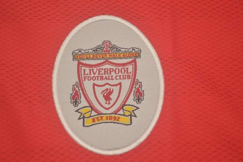 Liverpool Soccer Jersey Home Long Retro Replica 1998/2000