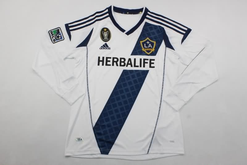 Los Angeles Galaxy Soccer Jersey Home Long Sleeve Retro Replica 2011/12 Los Angeles Galaxy Soccer Jersey Home Long Sleeve Retro Replica 2011/12
