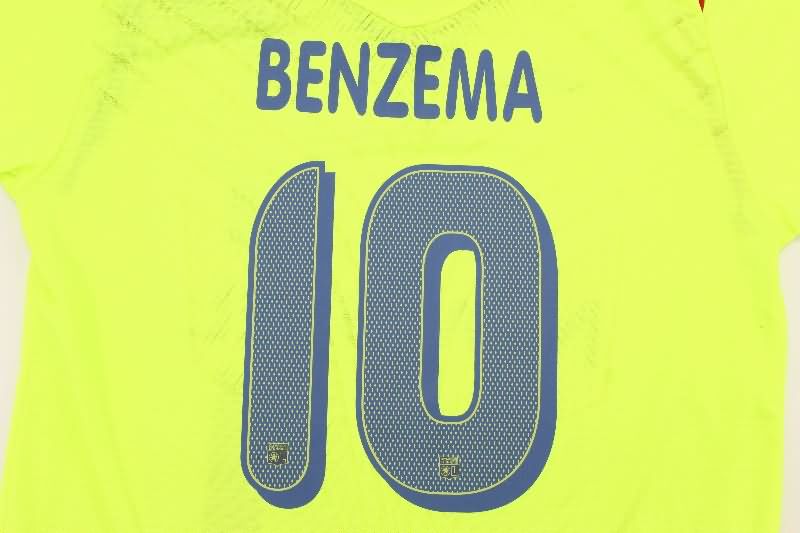 Lyon Soccer Jersey Third Retro Replica 2008/09