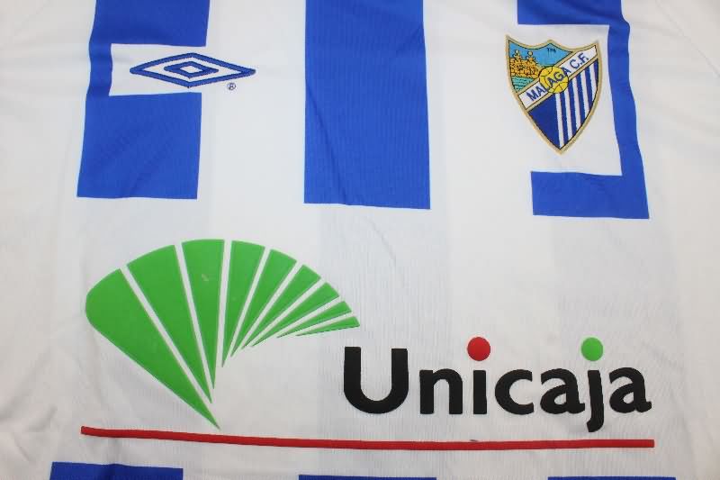 AAA Quality Malaga 2001/02 Home Retro Soccer Jersey