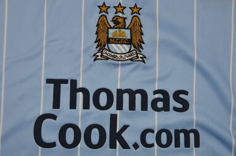 AAA Quality Manchester City 2007/08 Home Retro Long Sleeve Soccer Jersey