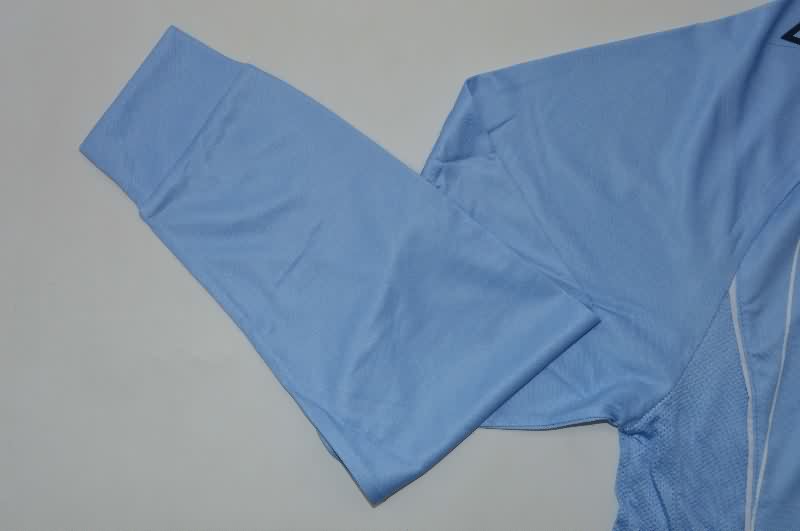 AAA Quality Manchester City 2007/08 Home Retro Long Sleeve Soccer Jersey