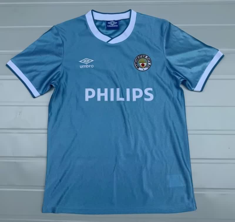 AAA Quality Manchester City 1985/87 Home Retro Soccer Jersey
