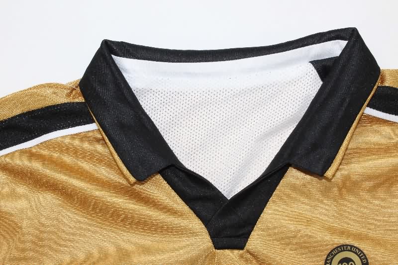 Manchester United Soccer Jersey Away Reversible Retro Replica 01/02