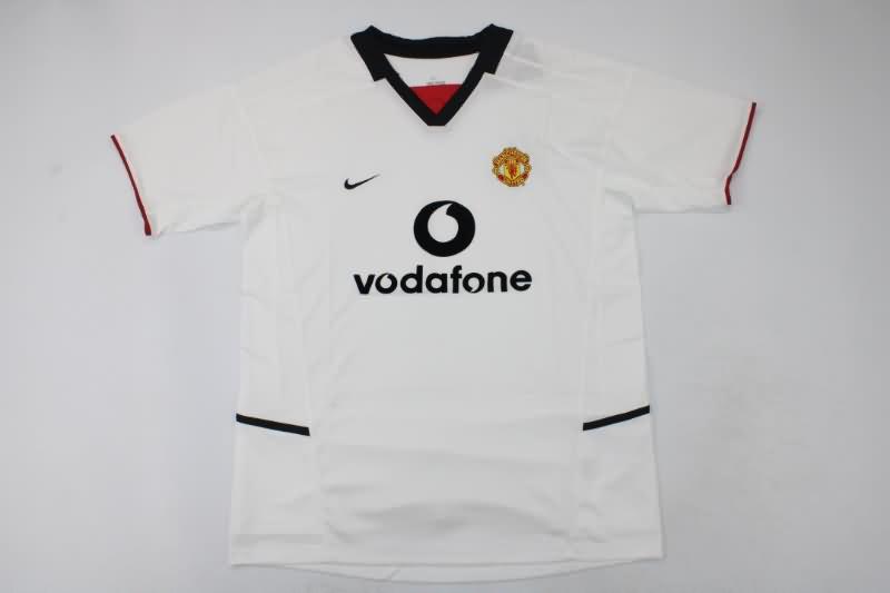 Manchester United Soccer Jersey Away Retro Replica 2002/03 Manchester United Soccer Jersey Away Retro Replica 2002/03
