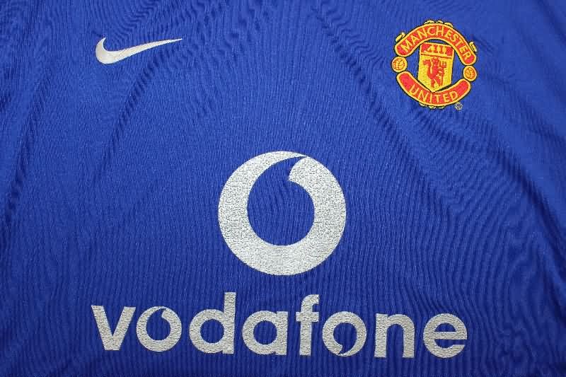 Manchester United Soccer Jersey Third Long Sleeve Retro Replica 2002/03
