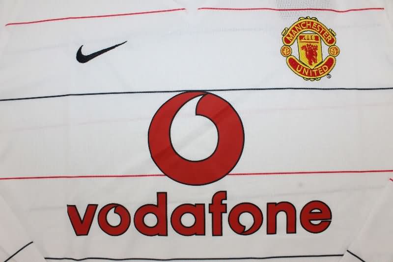 Manchester United Soccer Jersey Third Retro Long Sleeve Replica 2003/05