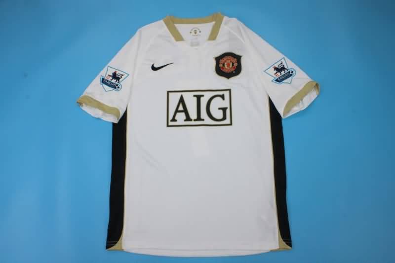 Manchester United Soccer Jersey Away Retro Replica 2006/07 Manchester United Soccer Jersey Away Retro Replica 2006/07
