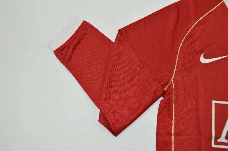 AAA Quality Manchester United 2006/07 Home Long Retro Soccer Jersey(Player)