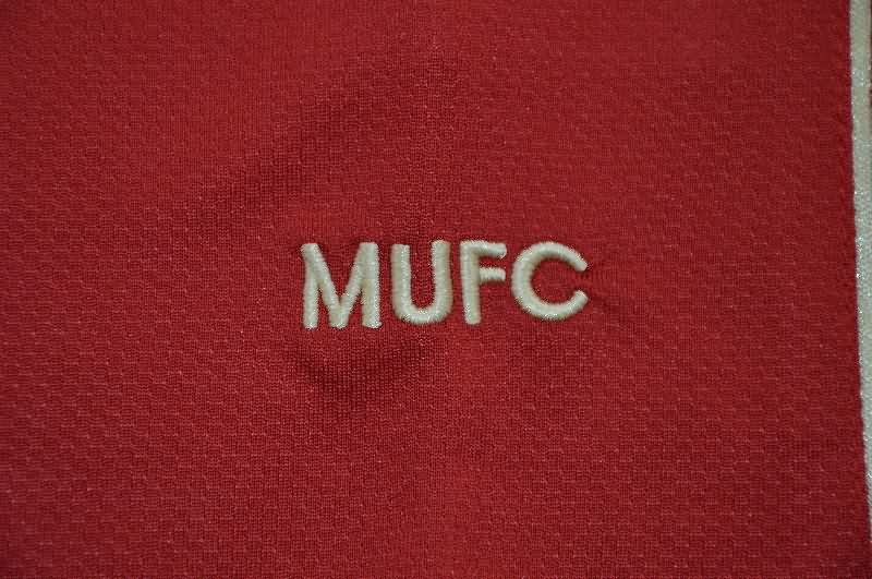AAA Quality Manchester United 2006/07 Home Long Retro Soccer Jersey(Player)