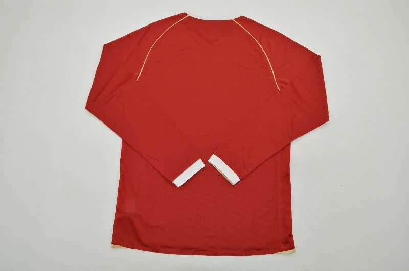 AAA Quality Manchester United 2006/07 Home Long Retro Soccer Jersey(Player)