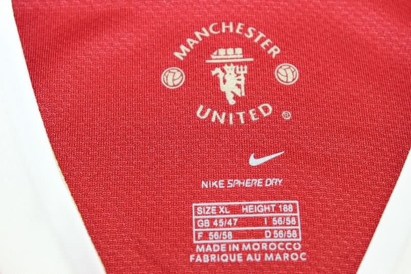 AAA Quality Manchester United 2006/07 Home Retro Soccer Jersey(Player)
