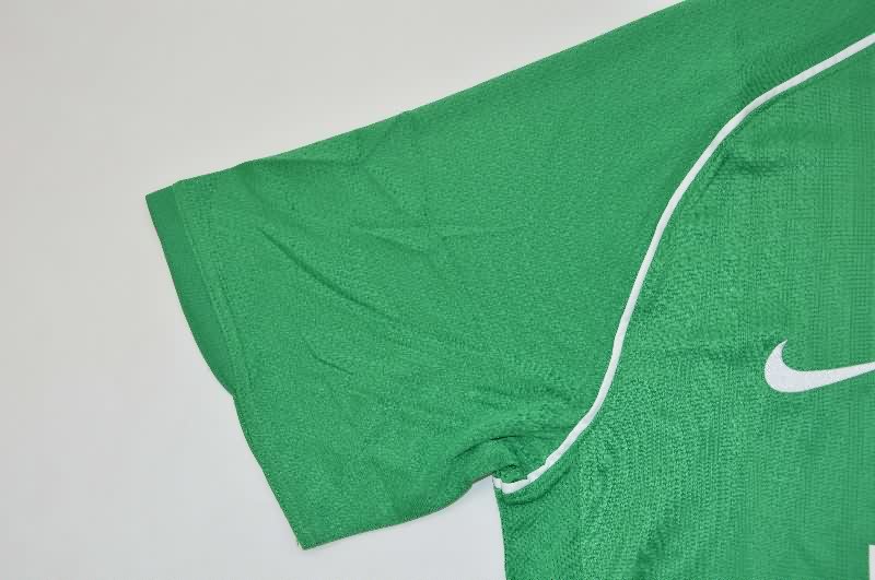 AAA Quality Manchester United 2007/08 Goalkeeper Green Retro Soccer Jersey