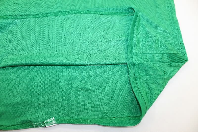 AAA Quality Manchester United 2007/08 Goalkeeper Green Long Retro Soccer Jersey