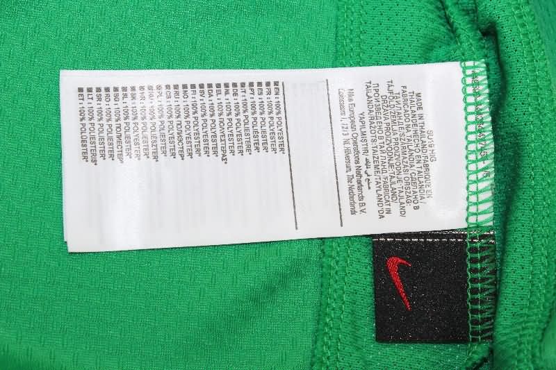 AAA Quality Manchester United 2007/08 Goalkeeper Green Long Retro Soccer Jersey