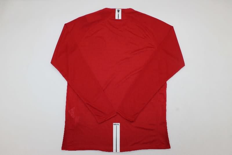 AAA Quality Manchester United 2007/09 Home Long Retro Soccer Jersey (Player)