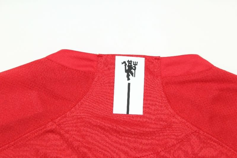 AAA Quality Manchester United 2007/09 Home Long Retro Soccer Jersey (Player)