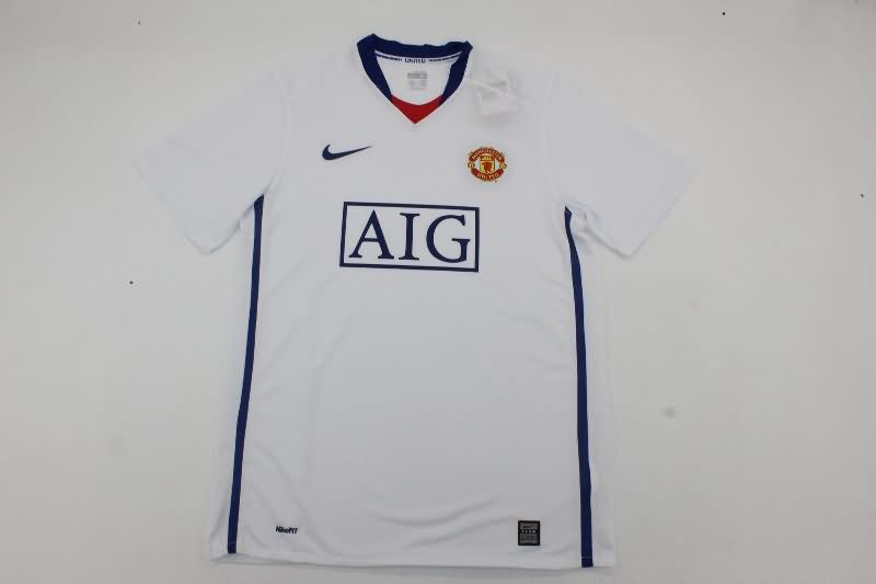 AAA Quality Manchester United 2008/09 Away Retro Soccer Jersey(Player)