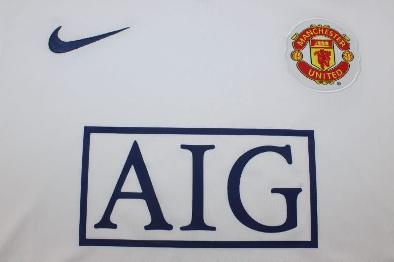 AAA Quality Manchester United 2008/09 Away Retro Soccer Jersey(Player)