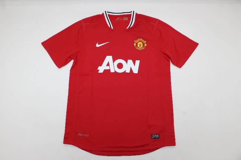 AAA Quality Manchester United 2011/12 Home Retro Soccer Jersey (Player)