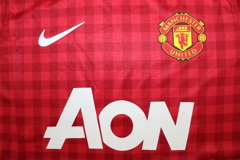 Manchester United Soccer Jersey Home Retro (Player) 2012/13