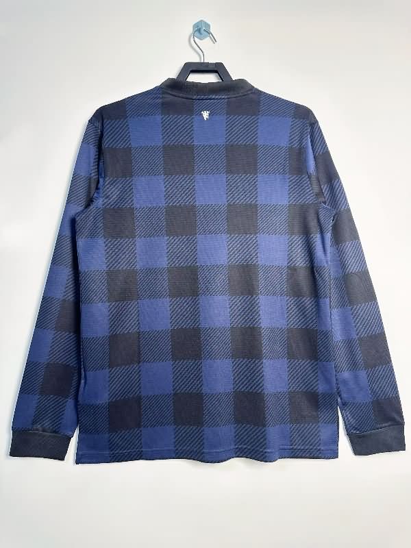 AAA Quality Manchester United 2013/14 Away Retro Long Sleeve Soccer Jersey