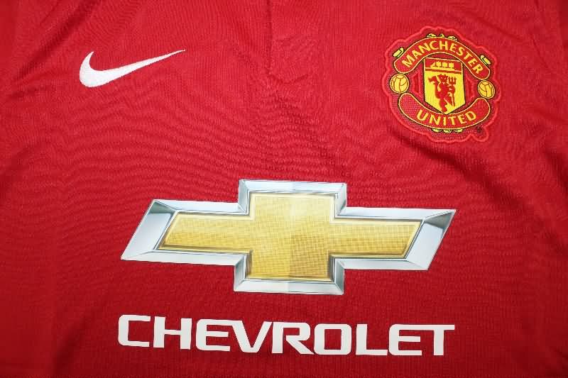 AAA Quality Manchester United 2014/15 Home Retro Soccer Jersey