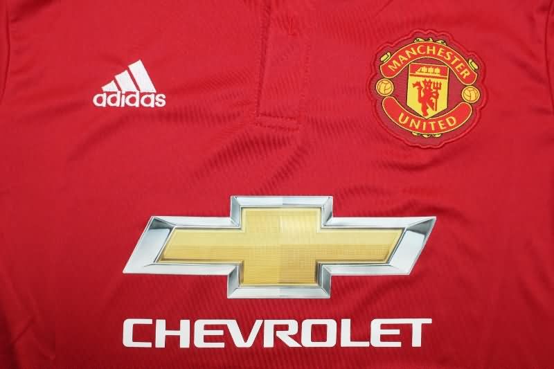Manchester United Soccer Jersey Home Retro Replica 2017/18